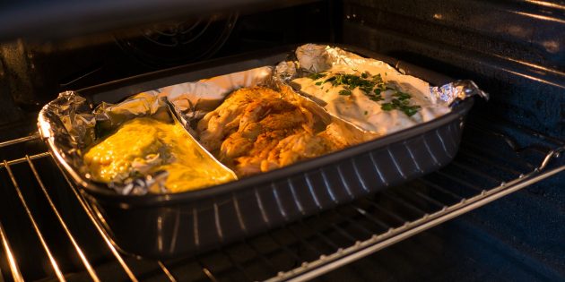 тушёная курица с кабачками в сметане: блюда в духовке