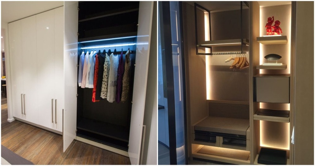 Светодиодная подсветка в вашем шкафу: Практичные идеи для комфорта
